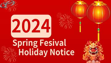 Aviso de vacaciones del Festival de Primavera de 2024