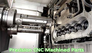 Piezas mecanizadas por CNC de precisión para sus necesidades industriales