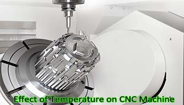 Efecto de la temperatura sobre la precisión de la máquina CNC
