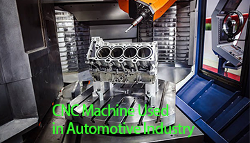 Máquina CNC utilizada en la industria automotriz